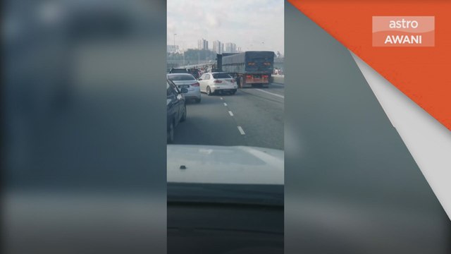 Kemalangan | Kegagalan brek punca treler rempuh 12 kenderaan