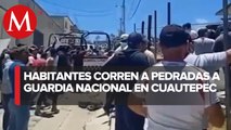 En Hidalgo, pobladores exigen salida de la Guardia Nacional