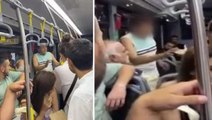 Metrobüste kadının fotoğrafını çekti, yakalanınca nasıl kıvıracağını şaşırdı: Tamam sileceğim
