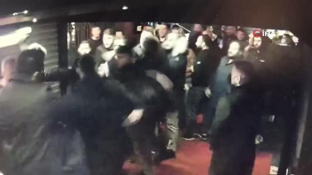 Sarallar örgütünün ünlü eğlence mekanına baskın anları ortaya çıktı