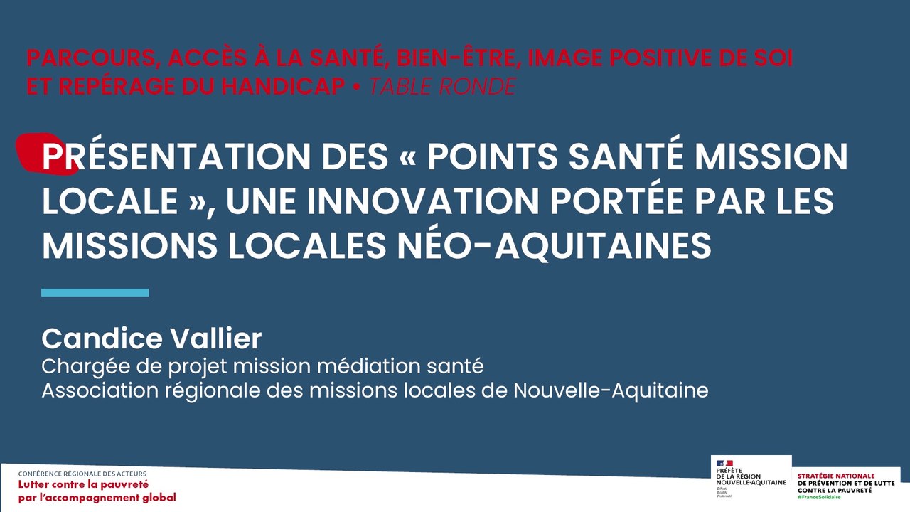 10. Accompagnement global - Table ronde 3 -  L'accès à la santé