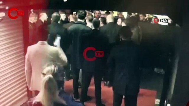 Sarallar örgütünün ünlü eğlence mekanına baskın anları ortaya çıktı