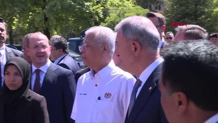 Bakan Akar, Malezya Başbakanı Yaakob'u kabul etti