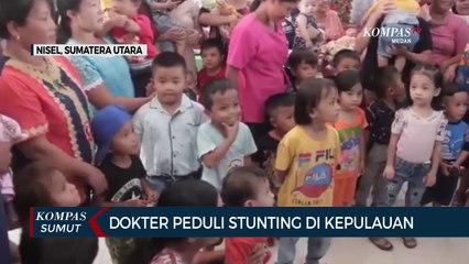 Sejumlah Dokter Beri Sosialisasi dan Bantuan untuk Cegah Stunting di Nias