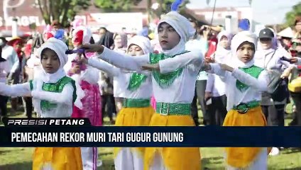 Meriahkan Hut Bhayangkara, Ribuan Warga Pecahkan Rekor Dunia Tari Di Magelang