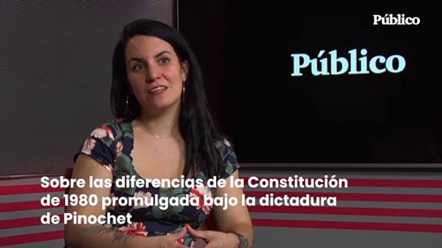 Manuela Royo: Sobre las diferencias con la Constitución de 1980 promulgada bajo la dictadura de Pinochet