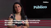Manuela Royo: Sobre las diferencias con la Constitución de 1980 promulgada bajo la dictadura de Pinochet