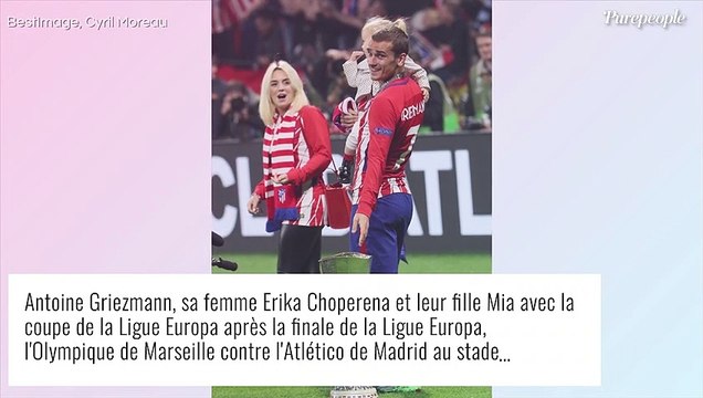 Antoine Griezmann : Amaro et Mia très complices, superbe photo pendant les vacances