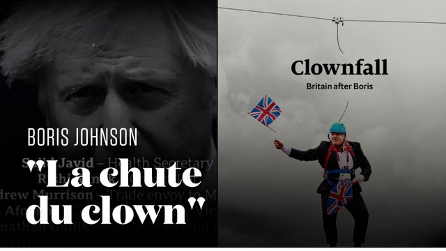 Boris Johnson moqué par la presse avant sa démission de la tête du parti conservateur
