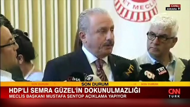 TBMM Başkanı Şentop: Gerekli adımları atmaya hazırız