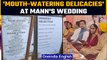 Bhagwant Mann's wedding: Check out the delicacies that the guests were served | Oneindia news *News