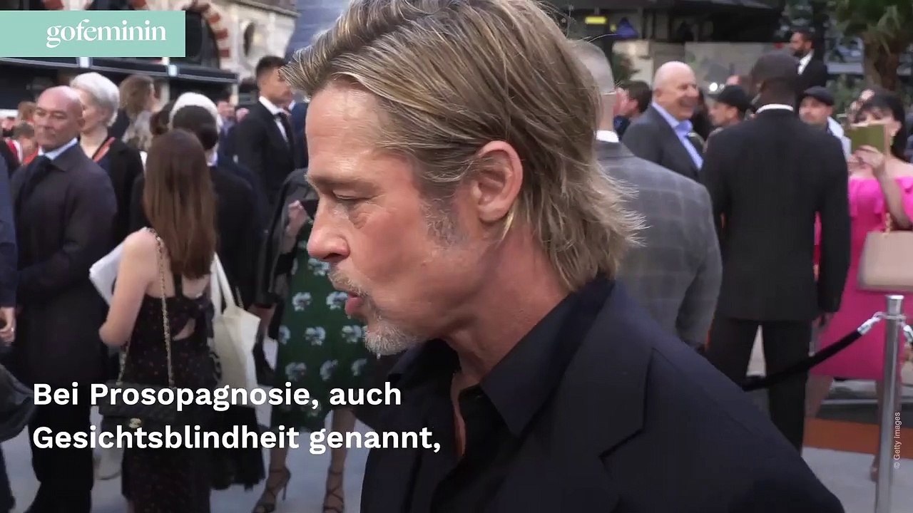 Schock für Brad Pitt: Leidet er an Prosopagnosie?