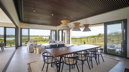 Very beautiful atypical villa on two levels facing the Ile aux Cerfs  Mauritius