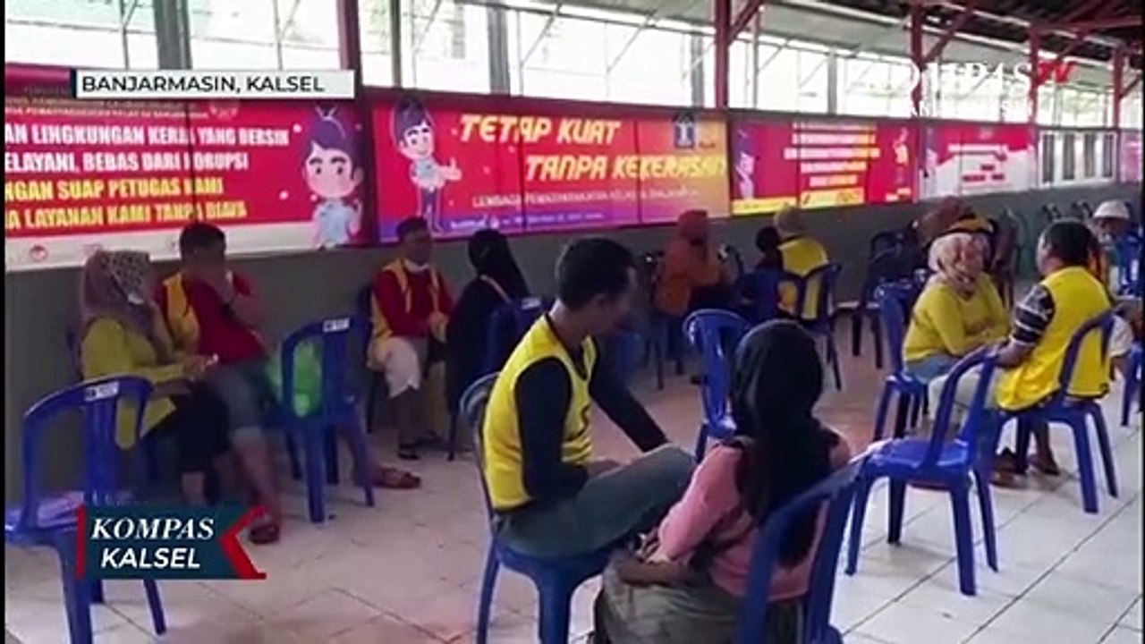 Kunjungan Tatap Muka Kembali Dibuka, Warga Binaan di Lapas Banjarmasin Akhirnya Bisa Ketemu Keluarga