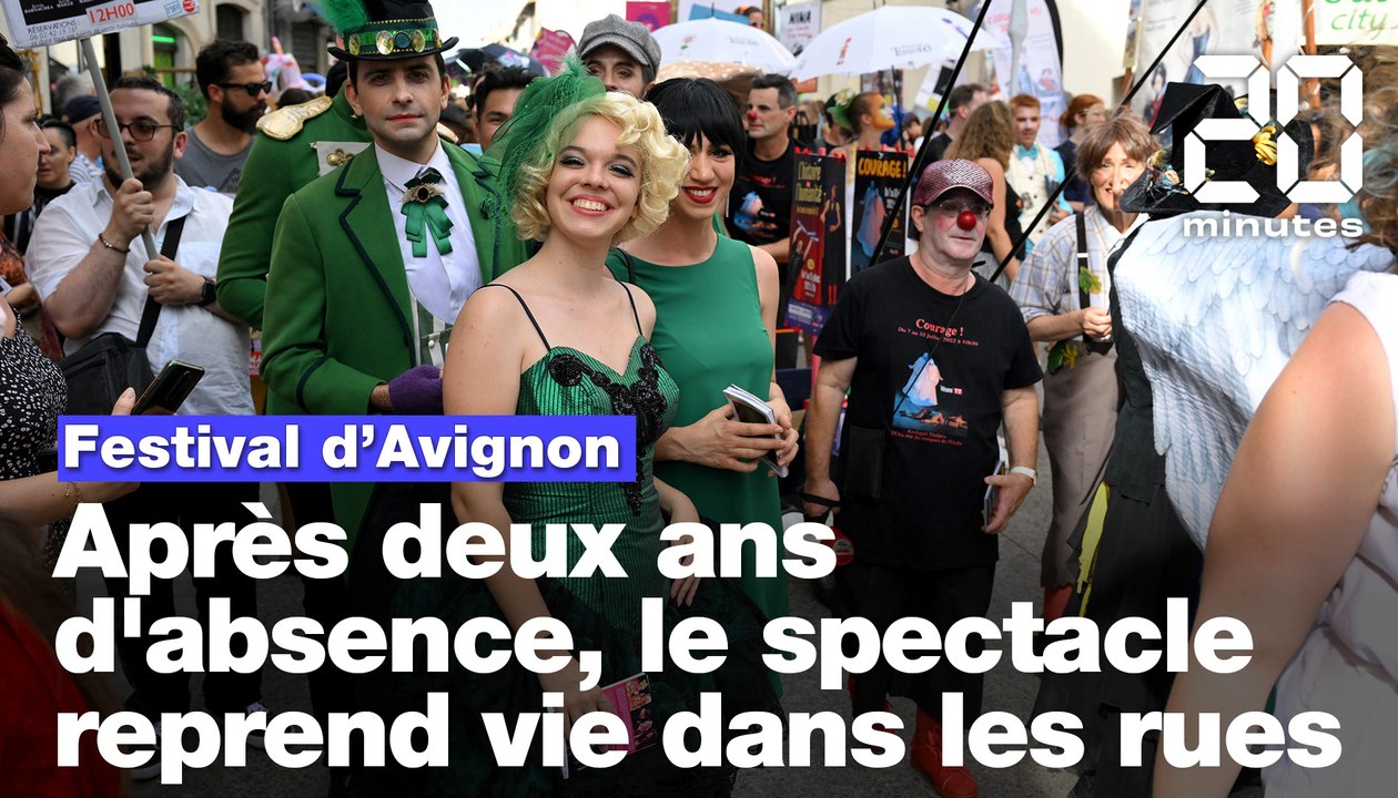 Festival d'Avignon: Après deux ans d'absence liée au Covid, le spectacle reprend vie dans les rues