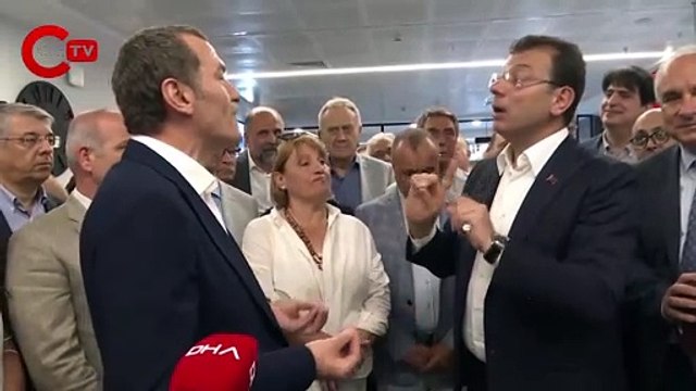İmamoğlu ile Arısoy arasında tartışma