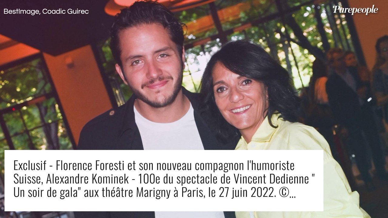Florence Foresti en couple, elle officialise sa relation avec un jeune humoriste !