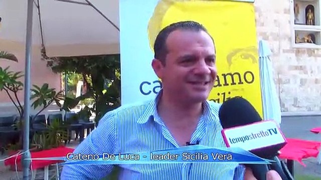CATENO DE LUCA SULLE ELEZIONI REGIONALI