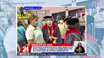 VP Sara Duterte, guest of honor at speaker sa graduation ng mga college student sa Cavite | 24 Oras
