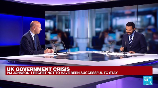 Boris Johnson announces resignation, says 'clearly the will' of Conservative Party