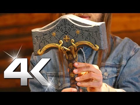 God of War Ragnarök : MJÖLNIR REPLICA Unboxing du Collector