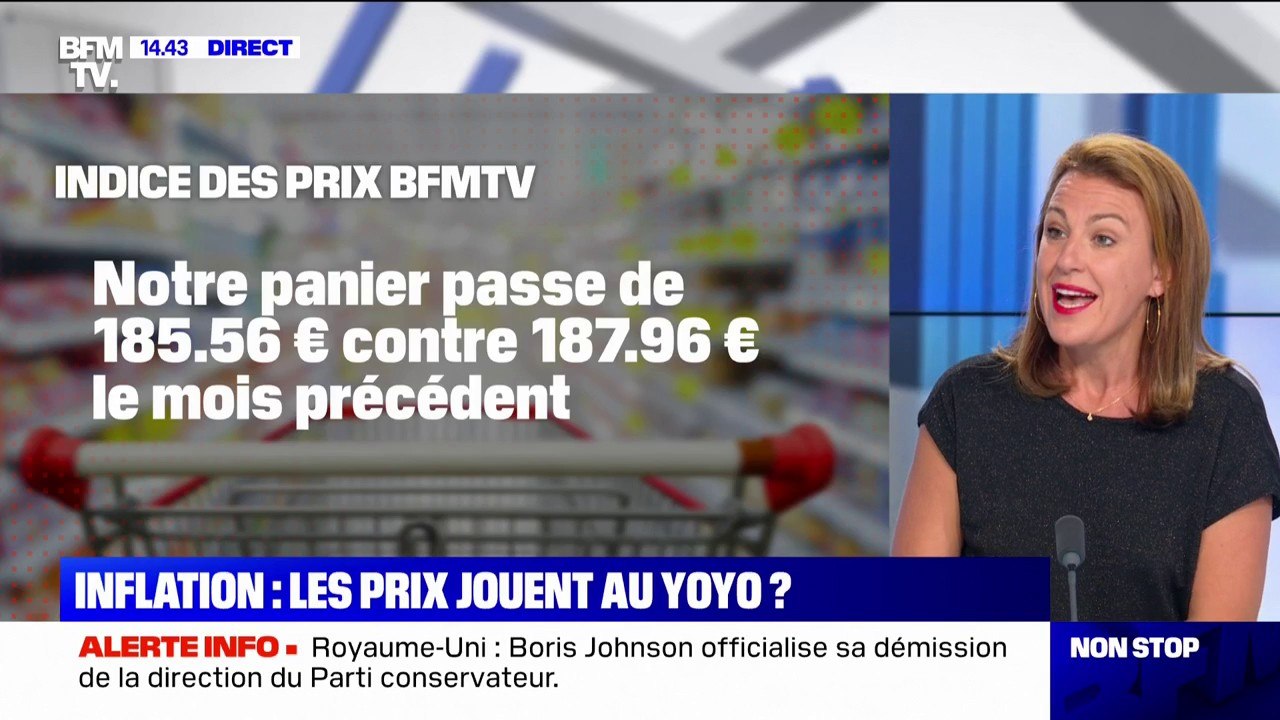 Indice des prix BFMTV: pour la première fois depuis mai, le prix de notre panier de courses baisse légèrement