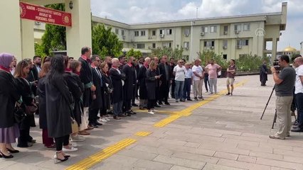 Avukat Servet Bakırtaş'ın öldürülmesi Afyonkarahisar'da protesto edildi