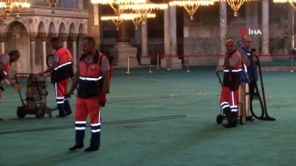 Ayasofya-i Kebir Camii’nde bayram mesaisi