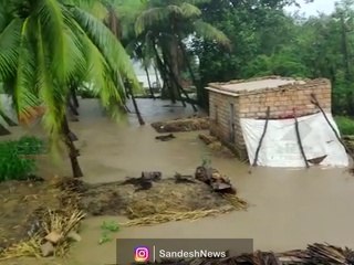વેરાવળમાં ભારે વરસાદે સર્જી તારાજી, નદીઓમાં પૂર, ખેતરો થયા જળમગ્ન