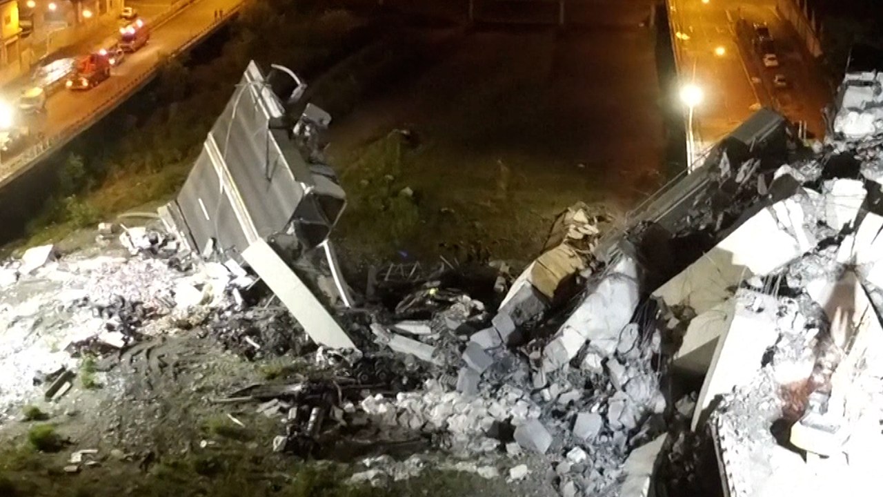 Les familles de victimes témoignent alors que s’ouvre le procès de la catastrophe du pont de Gênes