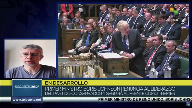 Boris Jonhson renuncia al liderazgo del Partido Conservador y se mantiene como premier