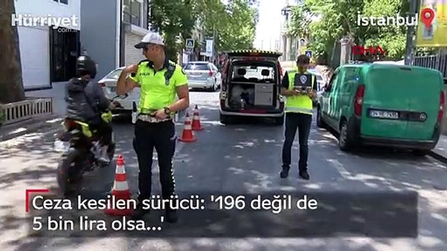 Emniyet kemeri takmadığı için ceza kesilen sürücü: Cezası 5 bin lira olsa herkes takar