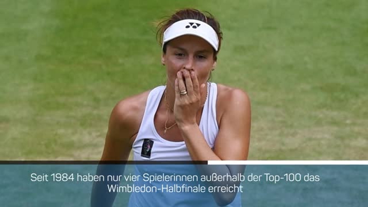 Maria in Wimbledon-Halbfinale von Jabeur gestoppt