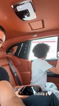 Karim Benzema et son fils Ibrahim