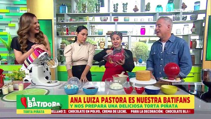 Receta: Aprendemos a preparar una deliciosa Torta Piñata, parte 2