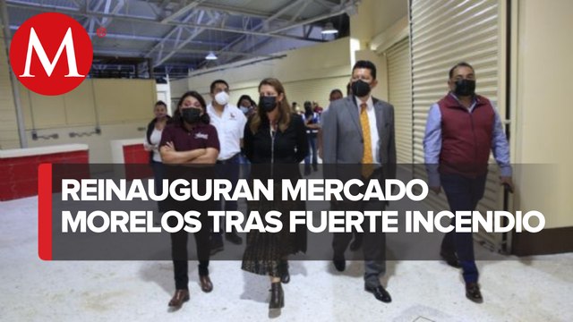 En CdMx, reinauguran Mercado Morelos tras cierre por incendio en el 2020