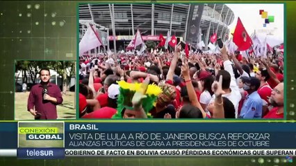 Lula da Silva busca fortalecer alianzas políticas en Río de Janeiro