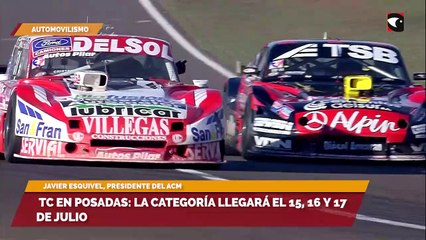 TC en Posadas la categoría llegará el 15, 16 y 17 de julio