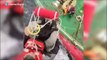Agónico rescate del tripulante de un pesquero en aguas del Atlántico sur en Argentina