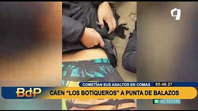 Comas: Así cayeron a “los Botiqueros de Trapiche” tras robo frustrado a un agente bancario