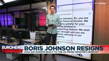 'A turning point': Here's how the EU is reacting to Boris Johnson's resignation