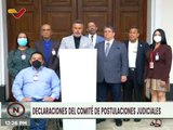 AN presenta los resultados de los 28 ciudadanos postulados al cargo de Defensor Público General