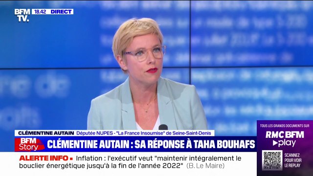 Clémentine Autain, à propos de l'affaire Taha Bouhafs: Les femmes qui ont témoigné ne voulaient pas que cela soit sur la place publique
