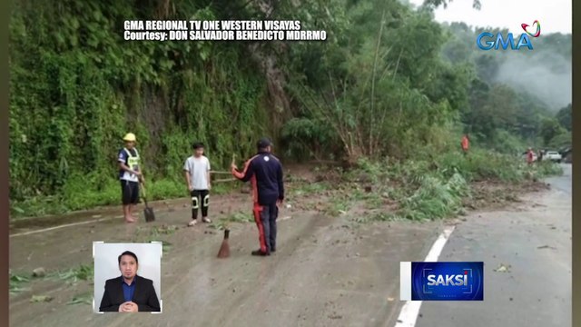 Rumaragasang baha at gumuhong lupa sa Ifugao | Saksi