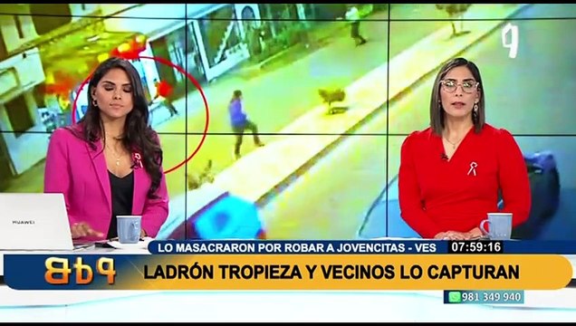 Lo capturaron porque se tropezó: Vecinos de VES masacraron a ladrón por robar a jovencitas