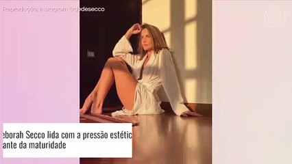 Deborah Secco afasta pressão estética aos 42 anos e explica uso de botox: 'Quando termino trabalho'