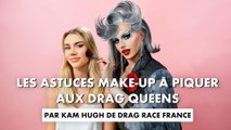 Les astuces make-up à piquer aux drag queens avec Kam Hugh (Drag Race France)