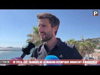 JO 2024 : les travaux de la marina olympique avancent à Marseille