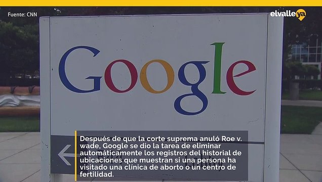 Google pronto eliminará el historial de ubicaciones de visitas a clínicas de aborto y centros de fertilidad