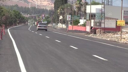 AK Partili Yayman, tamamlanan Kırıkhan çevre yolunda incelemelerde bulundu